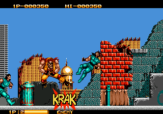 Скриншот игры Two Crude Dudes
